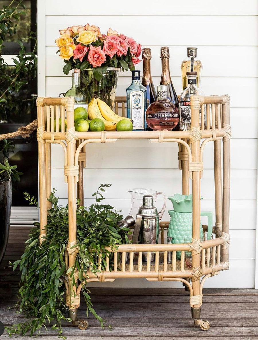 Byron Bay Bar Cart/Side Table
