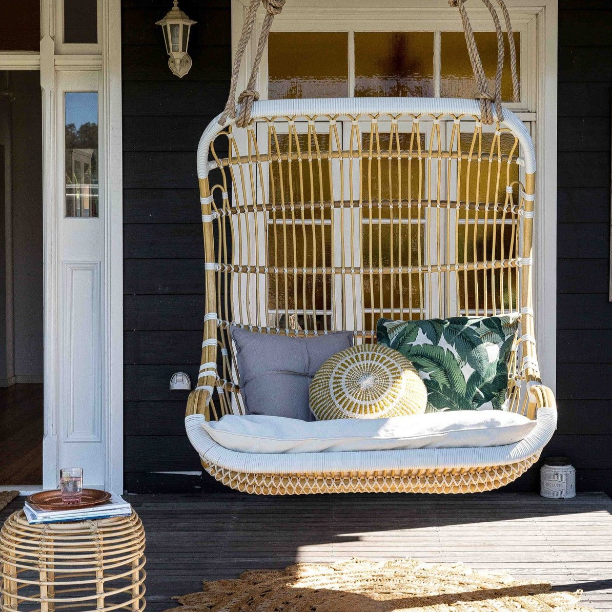 Double hanging chairs clearance