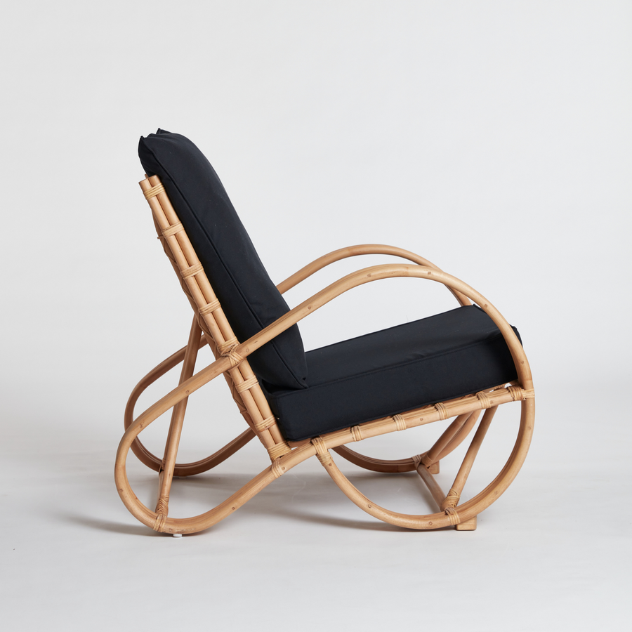 Pretzel arm chairs